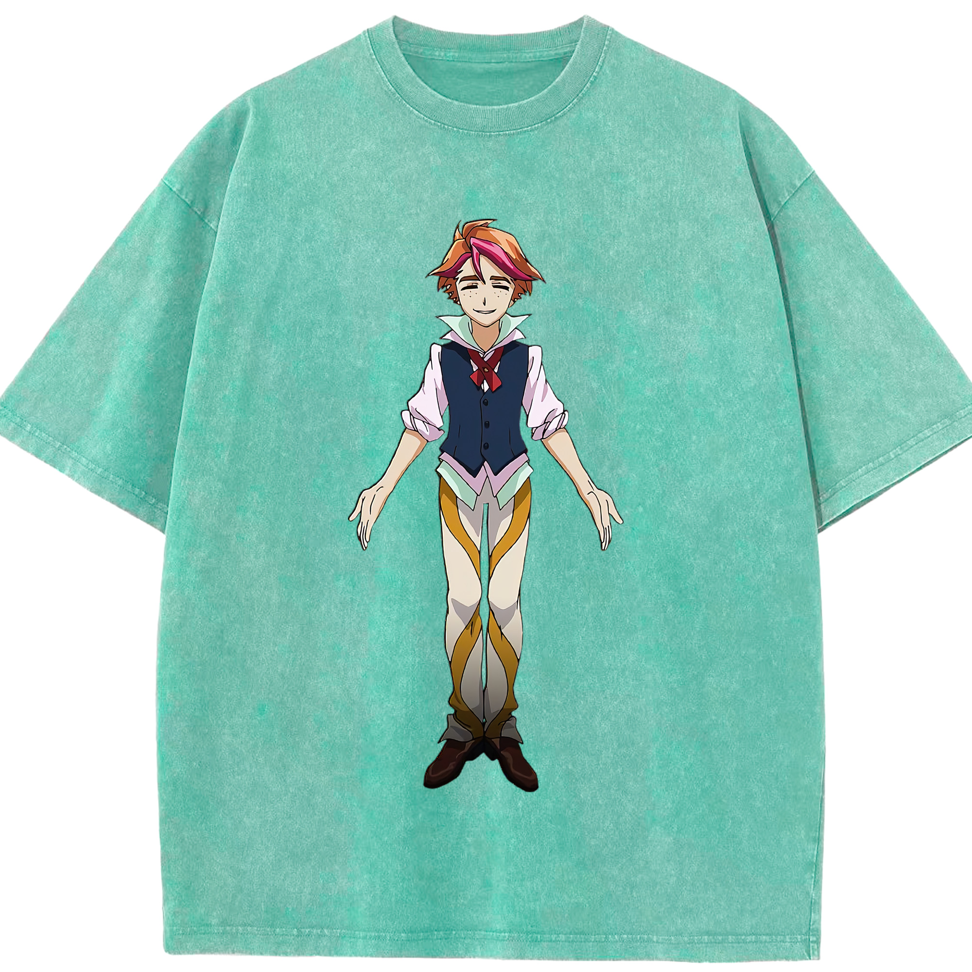 （画像用） 遊☆戯☆王 Yu-Gi-Oh! 綿100% ヴィンテージ風 半袖Tシャツ（フロントプリント）